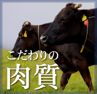 こだわりの肉質